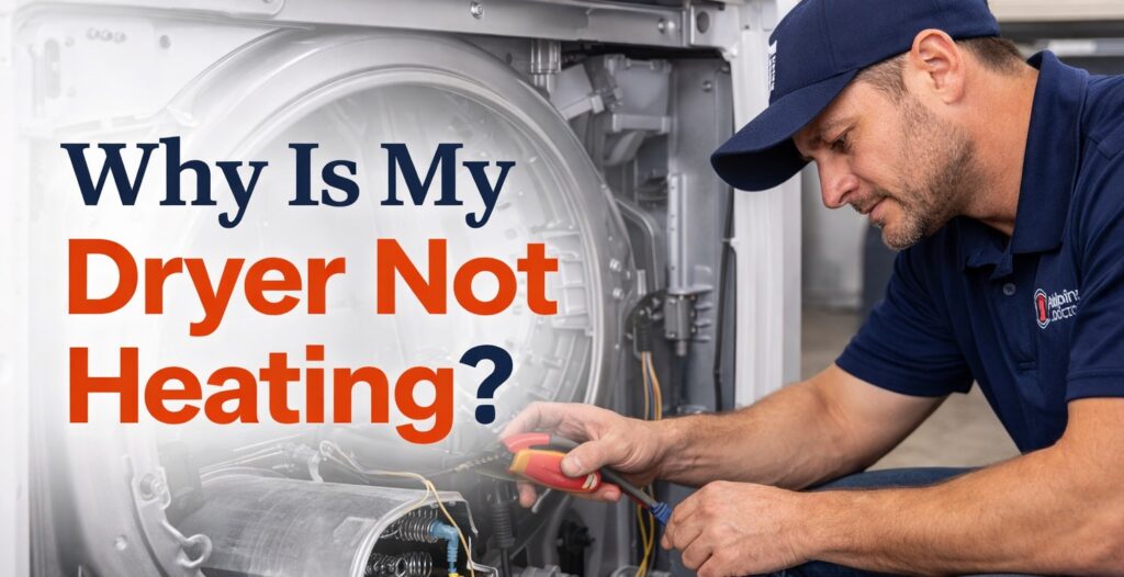 why is my dryer not heating
